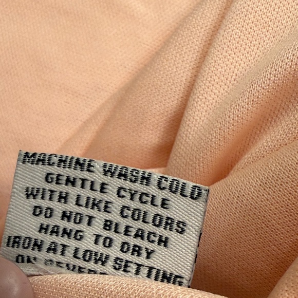 NWOT Elegant Peach Lace Maxi Dress - Picture 9 of 10